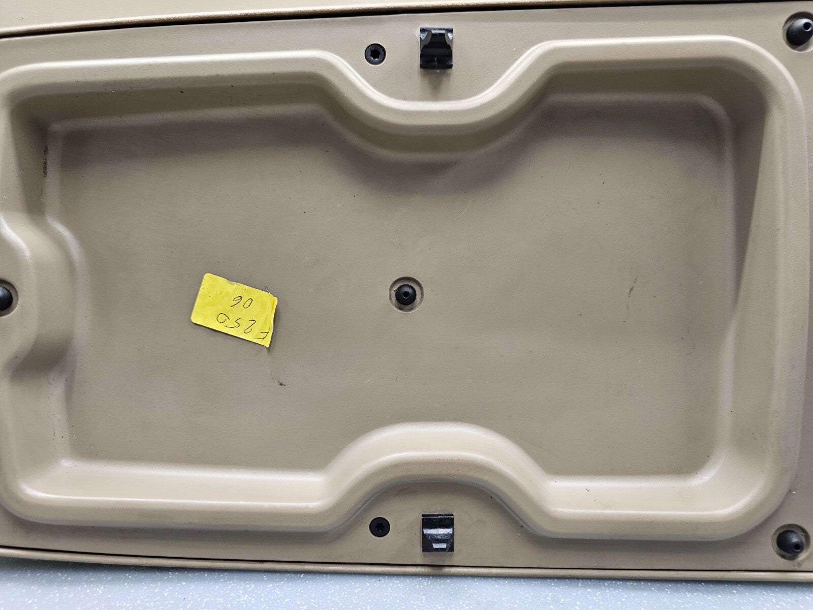 🔥99-07 Ford Excursion F250 F350 Front Center Console Lid Arm Rest Assembly TAN