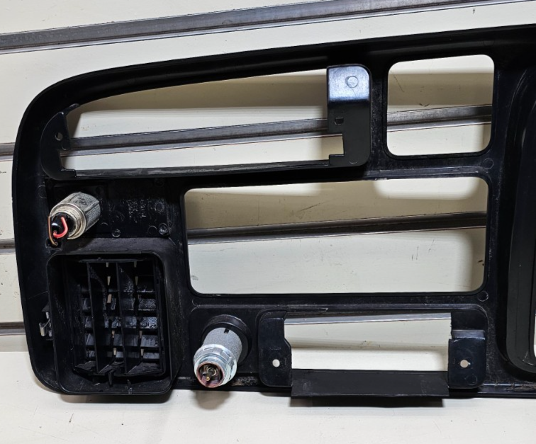 🔥94-97 Dodge Ram Dash Instrument Speedometer Cluster Trim Bezel Panel Black