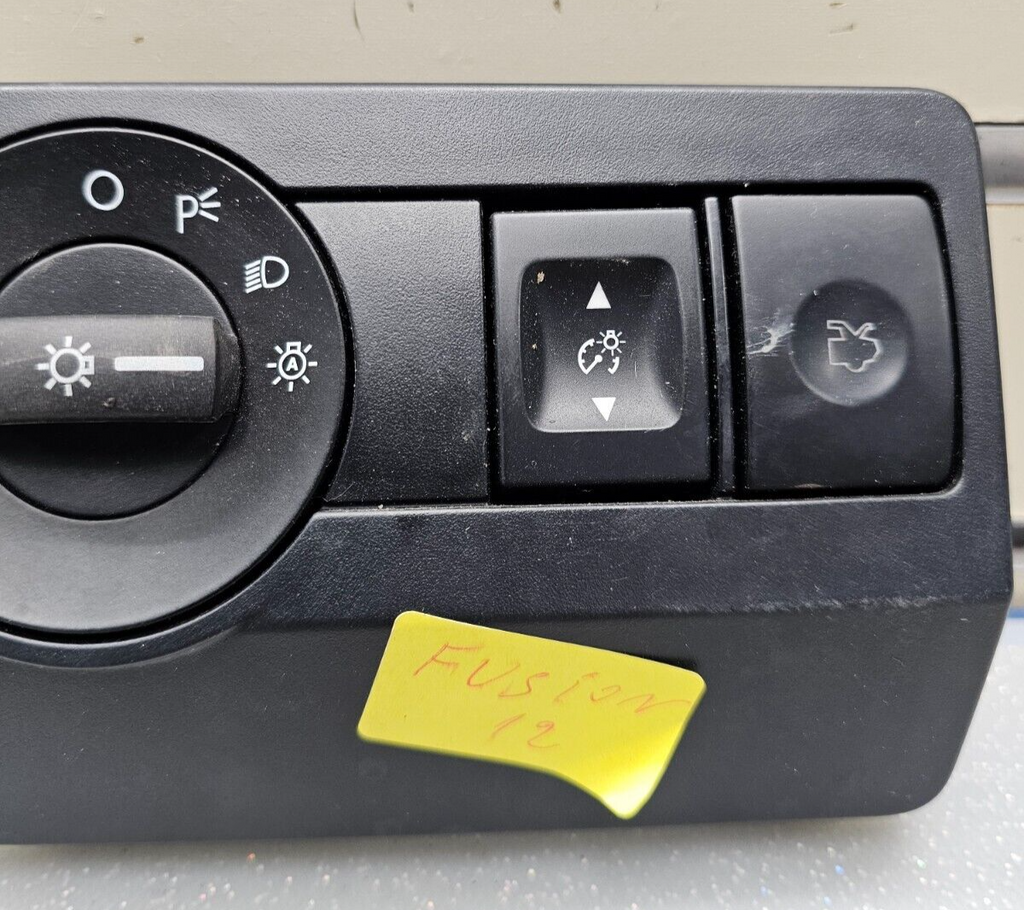 2010-2012 FORD FUSION HEADLIGHT LAMP DIMMER CONTROL TOGGLE SWITCH ASSEMBLY OEM
