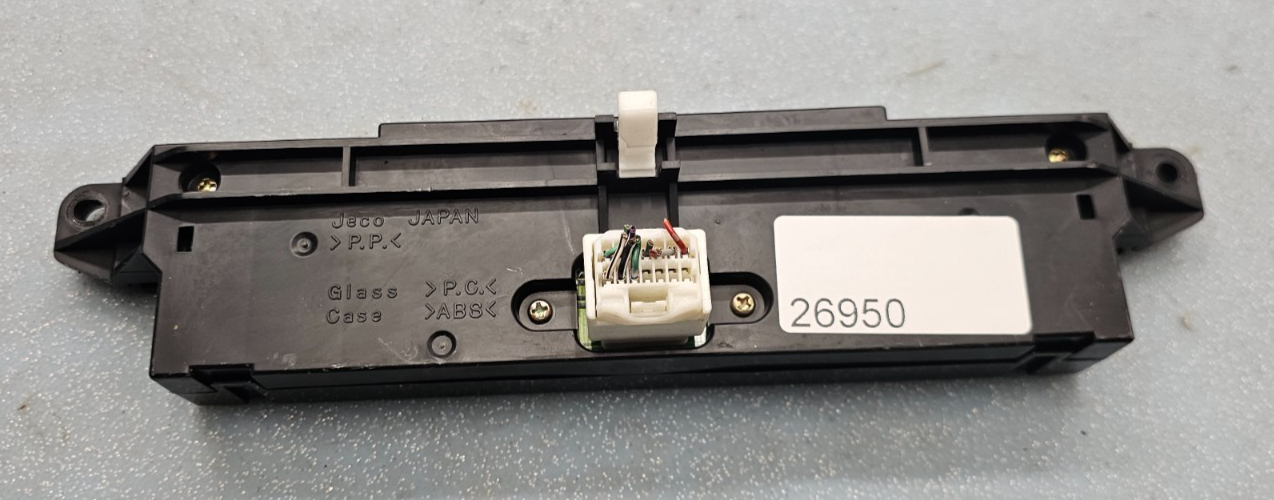 🔥02-06 Toyota Camry Digital Clock Time Display Right Passenger Assembly Black