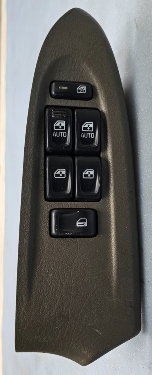 🔥02-05 CHEVY TRAILBLAZER DRIVER SIDE MASTER POWER WINDOW SWITCH GRAY