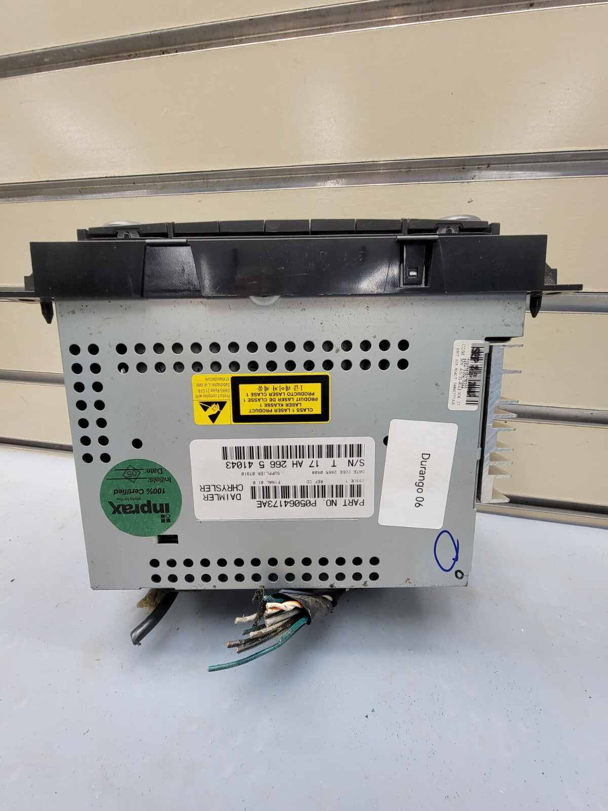 🔥2004-2010 Jeep Dodge Chrysler Radio AM FM CD Aux Input Bluetooth
