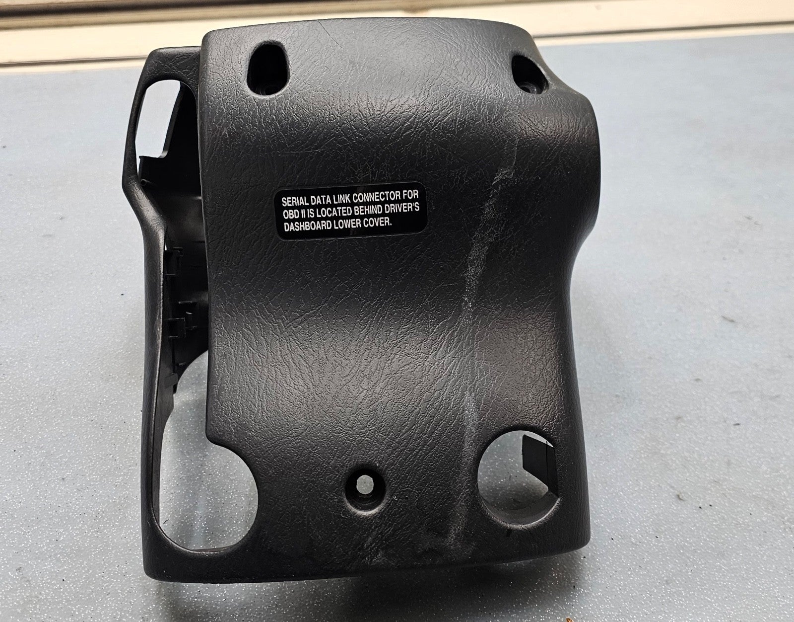 🔥96-00 HONDA CIVIC EK STEERING COLUMN FULL IGNITION COVER SHROUD GREY OEM  G#4