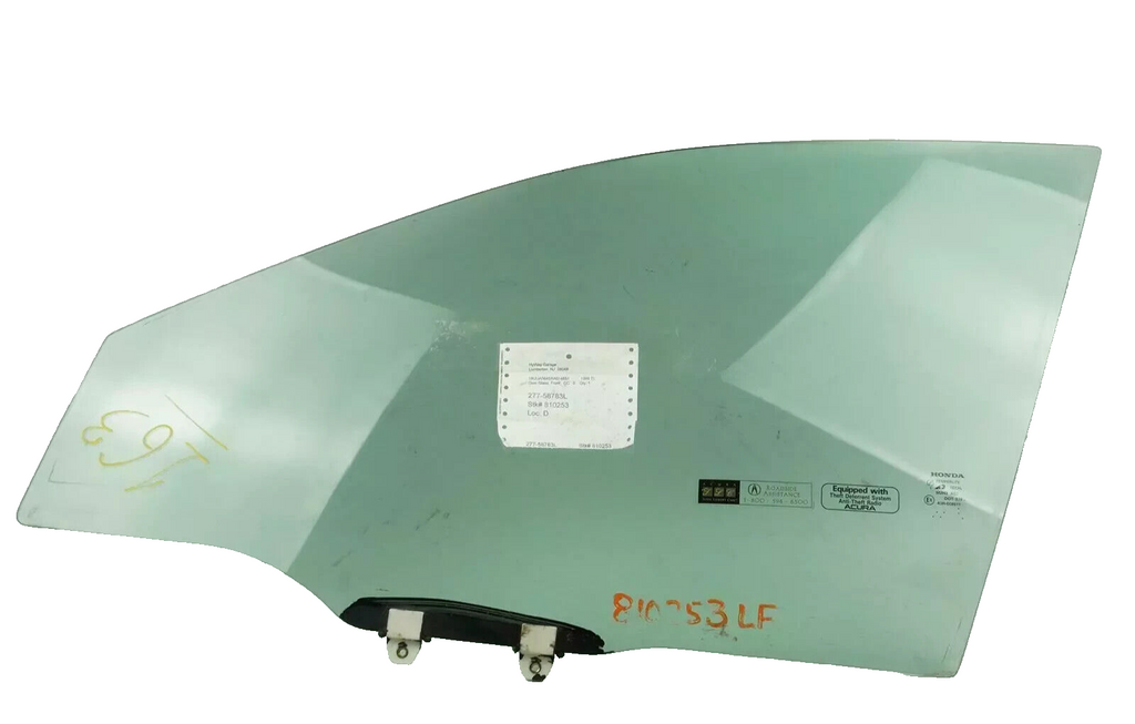 🔥00-03 Acura TL Front LH Left Driver Side Master Door Window Glass Assembly OEM