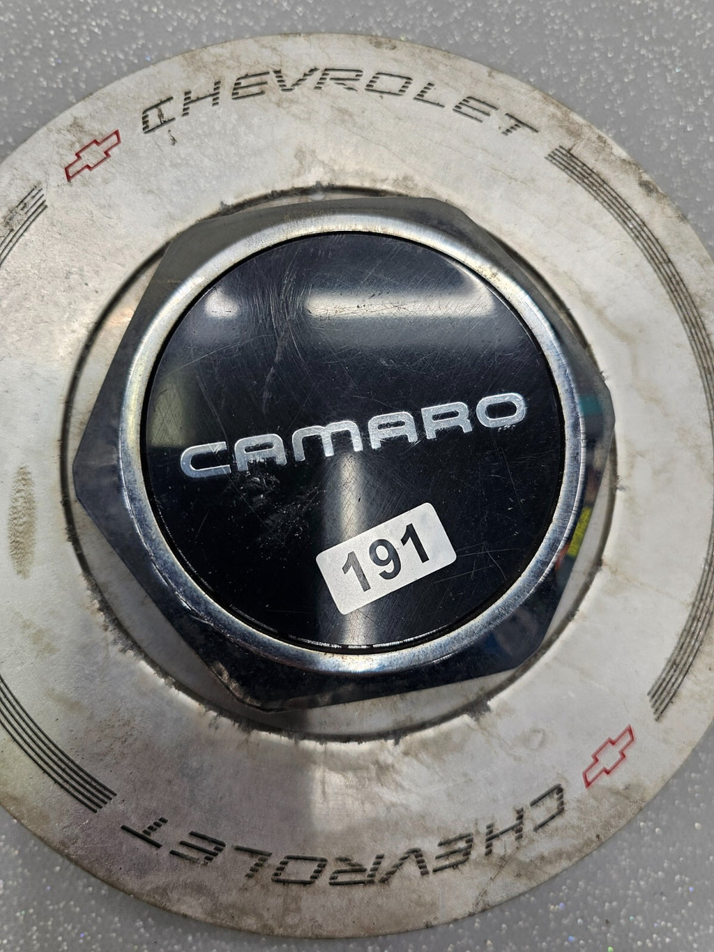 91-96 Chevy Camaro RS Front Rear Left/Right Wheel Center Cap Hubcap Silver Lower