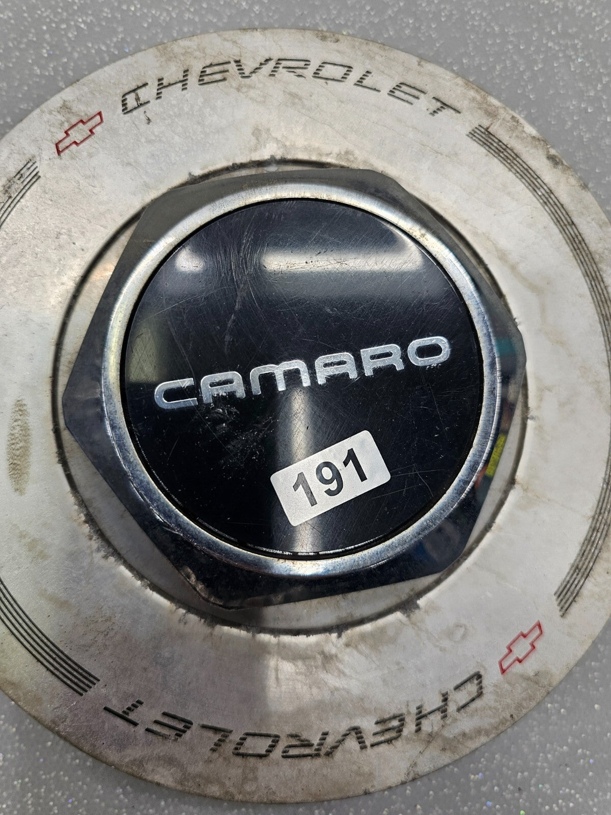 91-96 Chevy Camaro RS Front Rear Left/Right Wheel Center Cap Hubcap Silver Lower