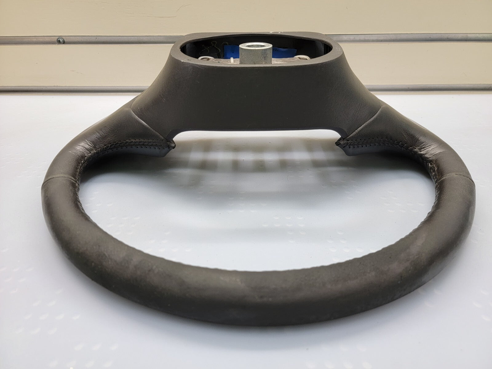 🔥1997-2003 Ford F-150 Leather Steering Wheel Cruise Dash black
