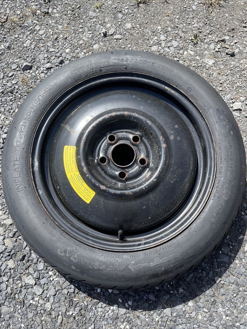 🔥03-08 Subaru Forester Compact Spare Tire Wheel Oem Rim