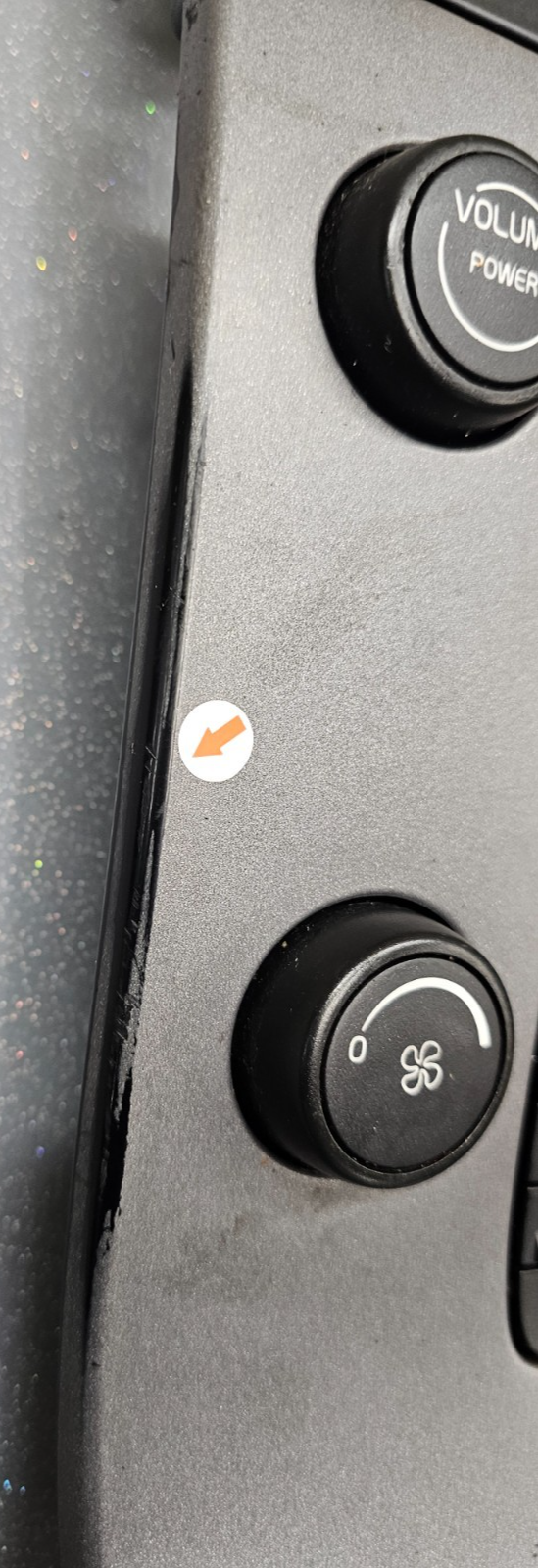 🔥04-07 VOLVO S40 C30 V50 DASH TRIM BEZEL W/AC/HEATER CONTROL PANEL GRAY