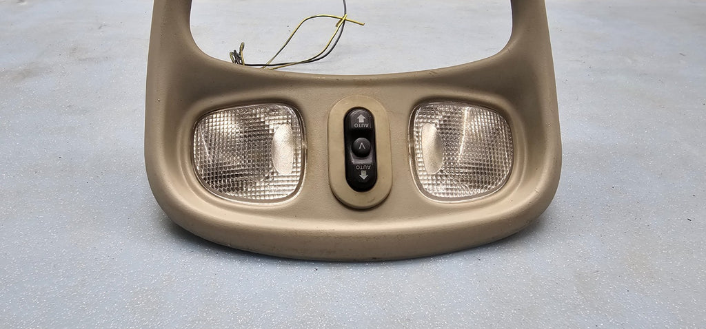 🔥06-08 Dodge Ram 1500 2500 Digital Overhead Console Display Dome Map TAN 06
