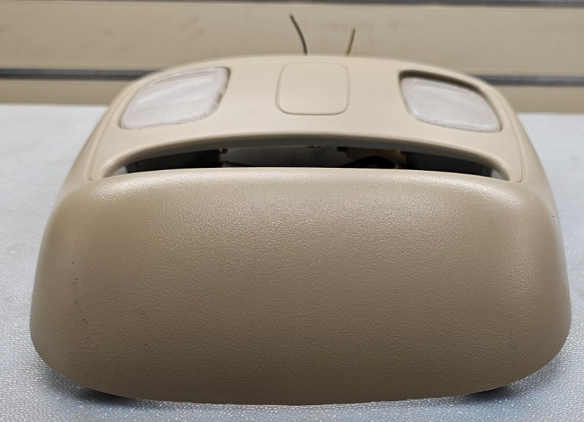 🔥02-05 Dodge RAM Overhead Console DOME Light Roof Storage Compartment TAN 05