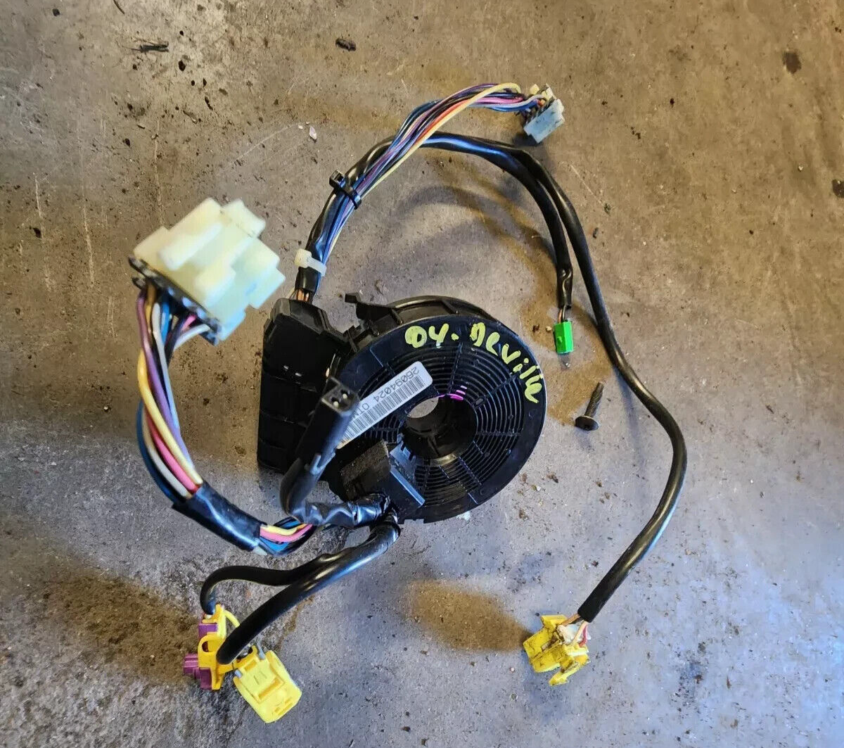 🔥02-05 CADILLAC DEVILLE STEERING COLUMN WHEEL CLOCK SPRINGCABLE ANGLE SENSOR