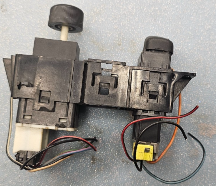🔥95-01 FORD EXPLORER REAR WIPER SWITCH DEFROST FOG LAMP LIGHT CONTROL PANEL