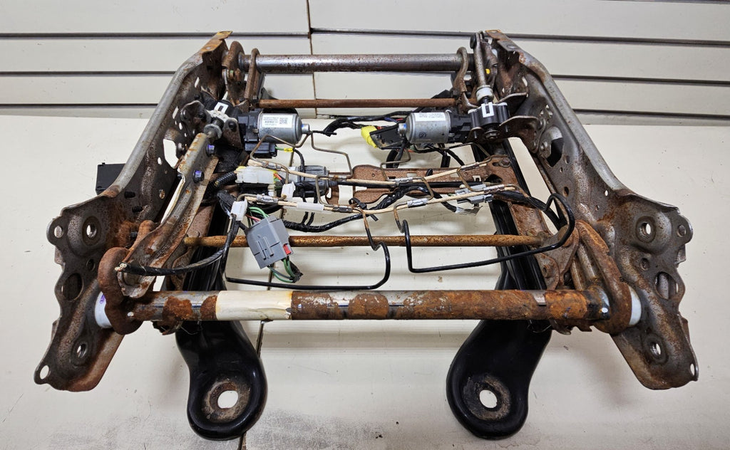 🔥09-19 Dodge Ram Left Driver Lower Front Power Seat Adjusting Track Frame Motor