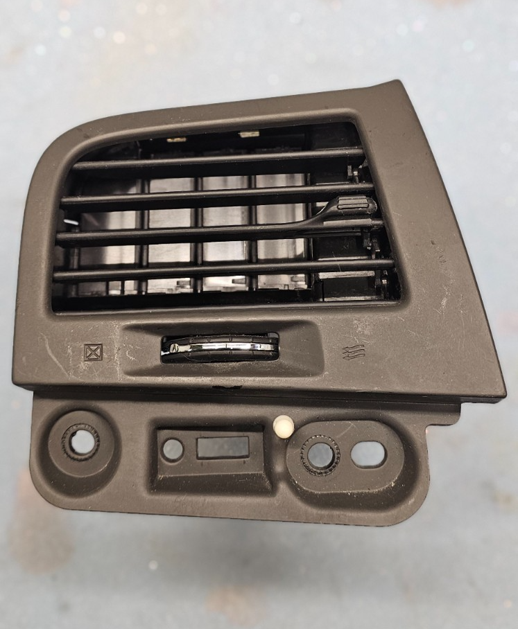 🔥09-12 LINCOLN MKS DASH LEFT DRIVER MASTER AIR VENT A/C AC HEATER PANEL BLACK