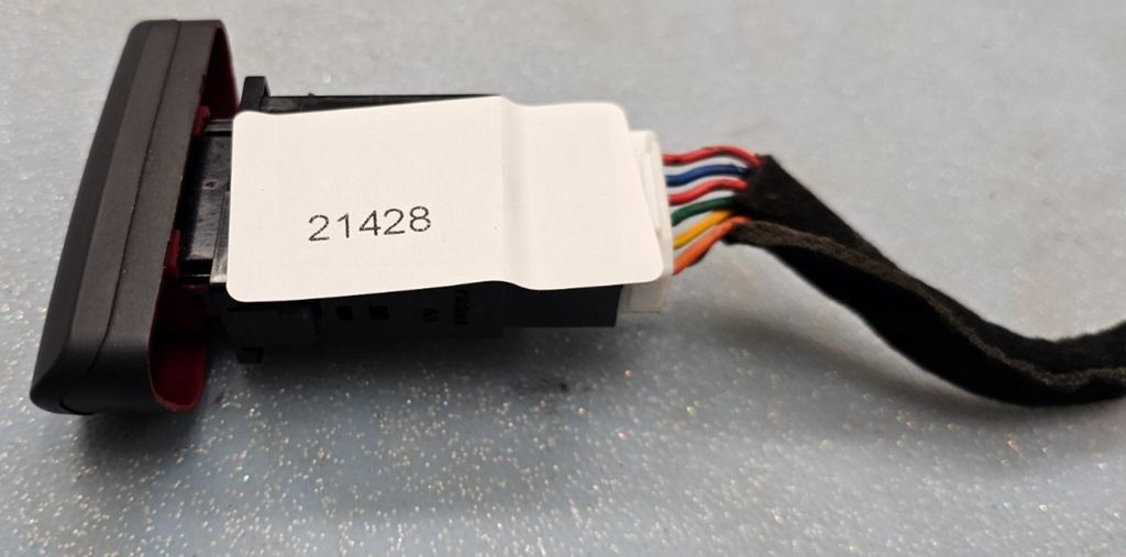 🔥01-05 SONATA OPTIMA Hazard Warning Emergency Light Dash Flasher Switch Black