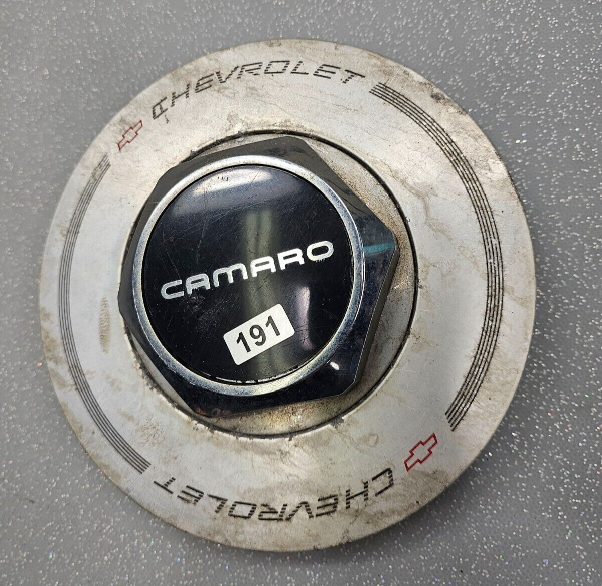 91-96 Chevy Camaro RS Front Rear Left/Right Wheel Center Cap Hubcap Silver Lower