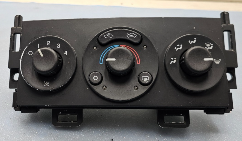 🔥04-07 Malibu Climate Control Dash AC A/C HVAC Heater Temperature Panel Black