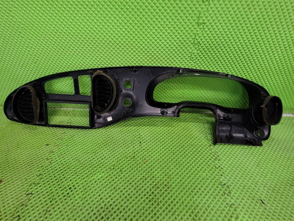 🔥97-03 Ford E-150 Econoline Dash Gauge Cluster Bezel Climate Radio Trim Black