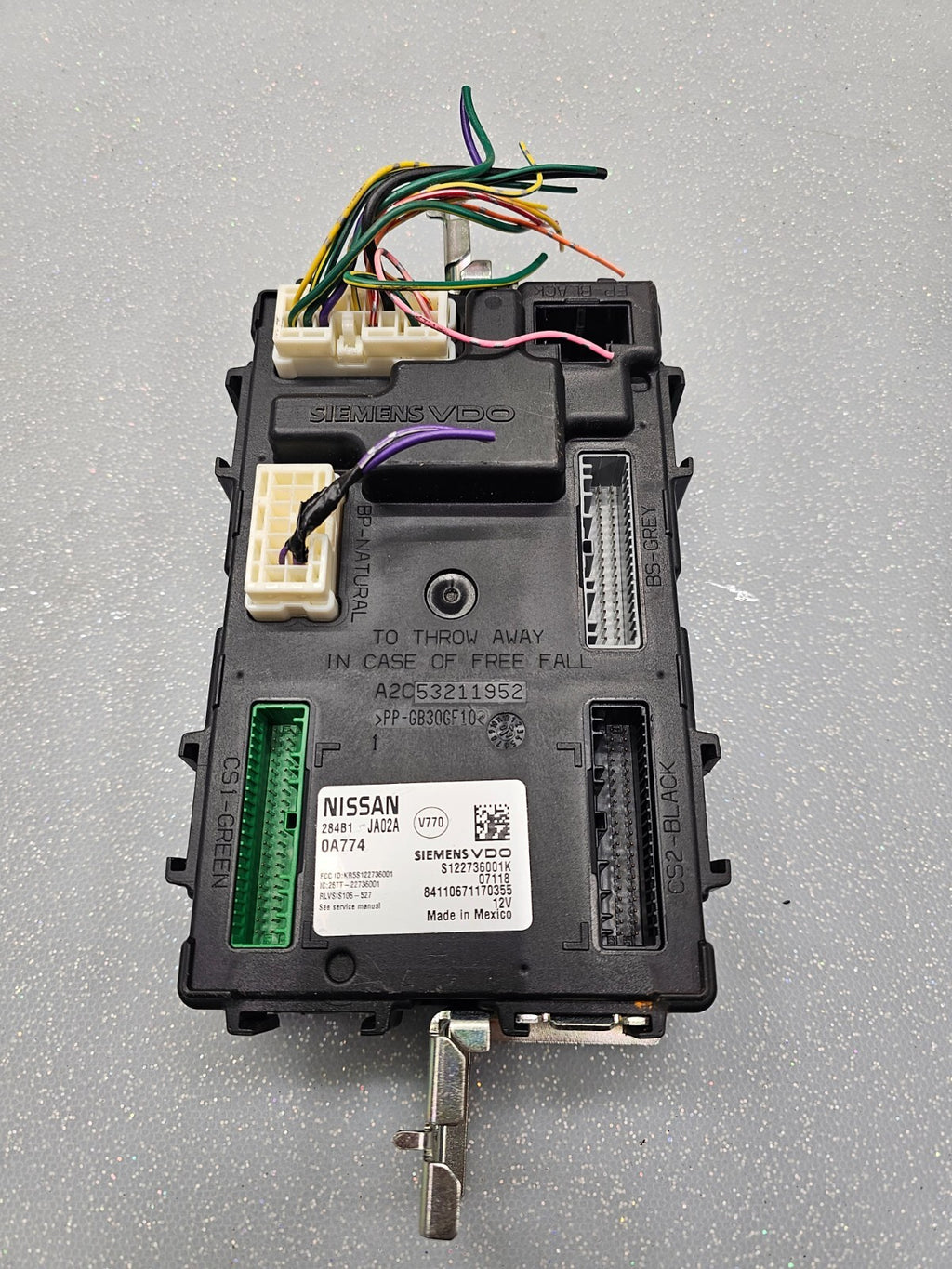 🔥2007 - 2008 Nissan Altima Body Control Module BCM BCU Unit OEM