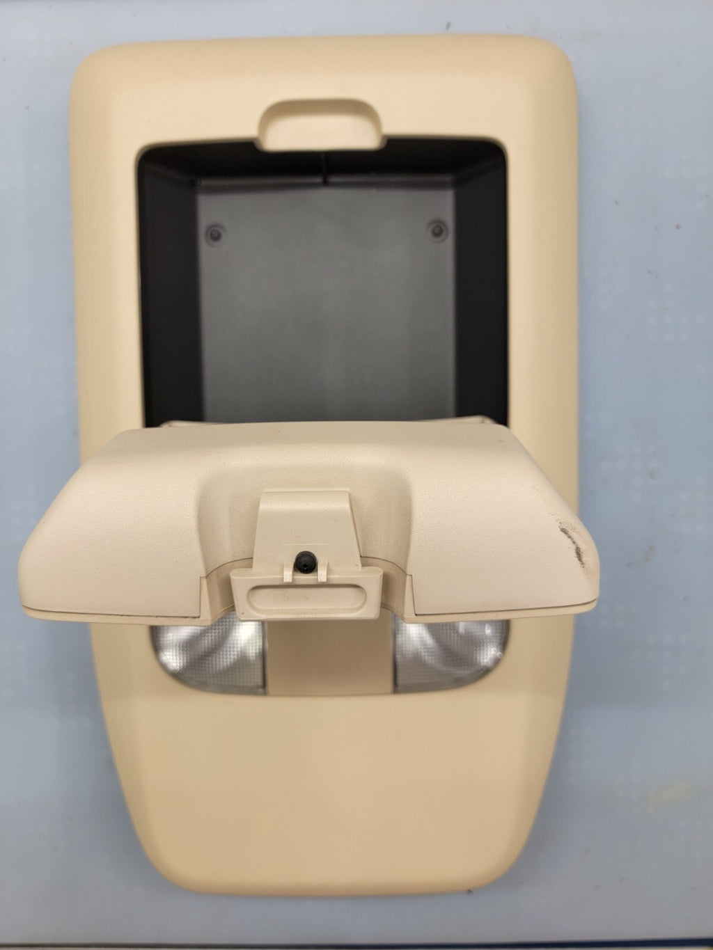 🔥04-08Ford F-150 Overhead Console DOME Map Light Lamp Roof Storage Assembly TAN