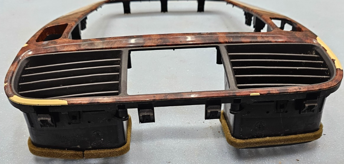 🔥01-06 Acura MDX Dash Center AM FM Radio Stereo Bezel Trim Panel Assembly Wood