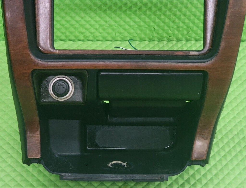 🔥96-99 Toyota 4Runner Center Dash Radio Stereo Display Climate Bezel Wood B56