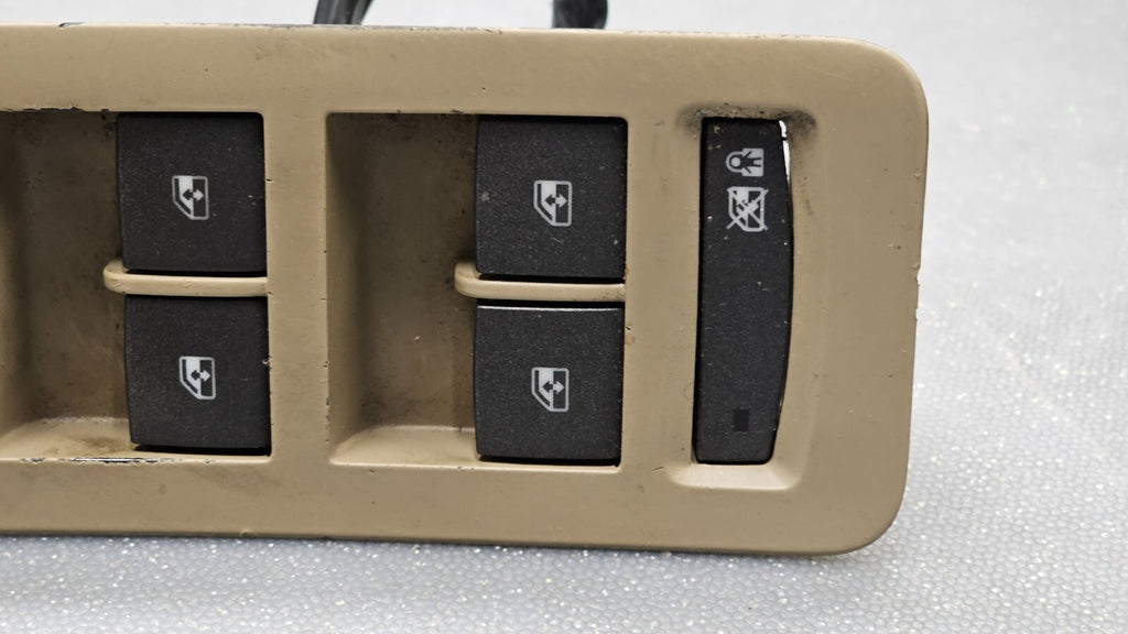 🔥10-13 Buick Lacrosse Front Left Driver Master Door Window Control Switch Tan