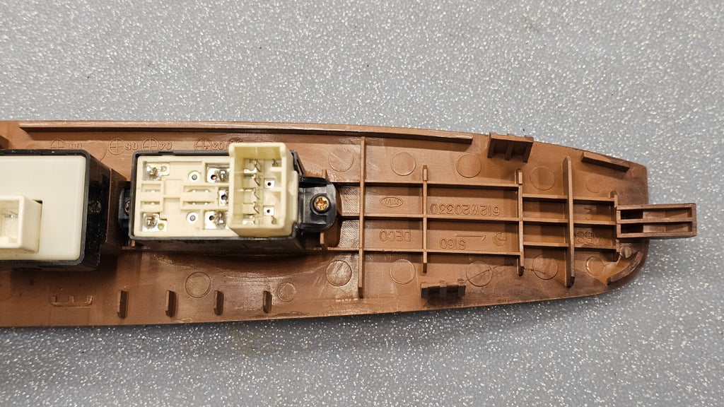 🔥02-05 SEDONA RIGHT PASSENGER POWER WINDOW DOOR CONTROL SWITCH ASSEMBLY WOOD