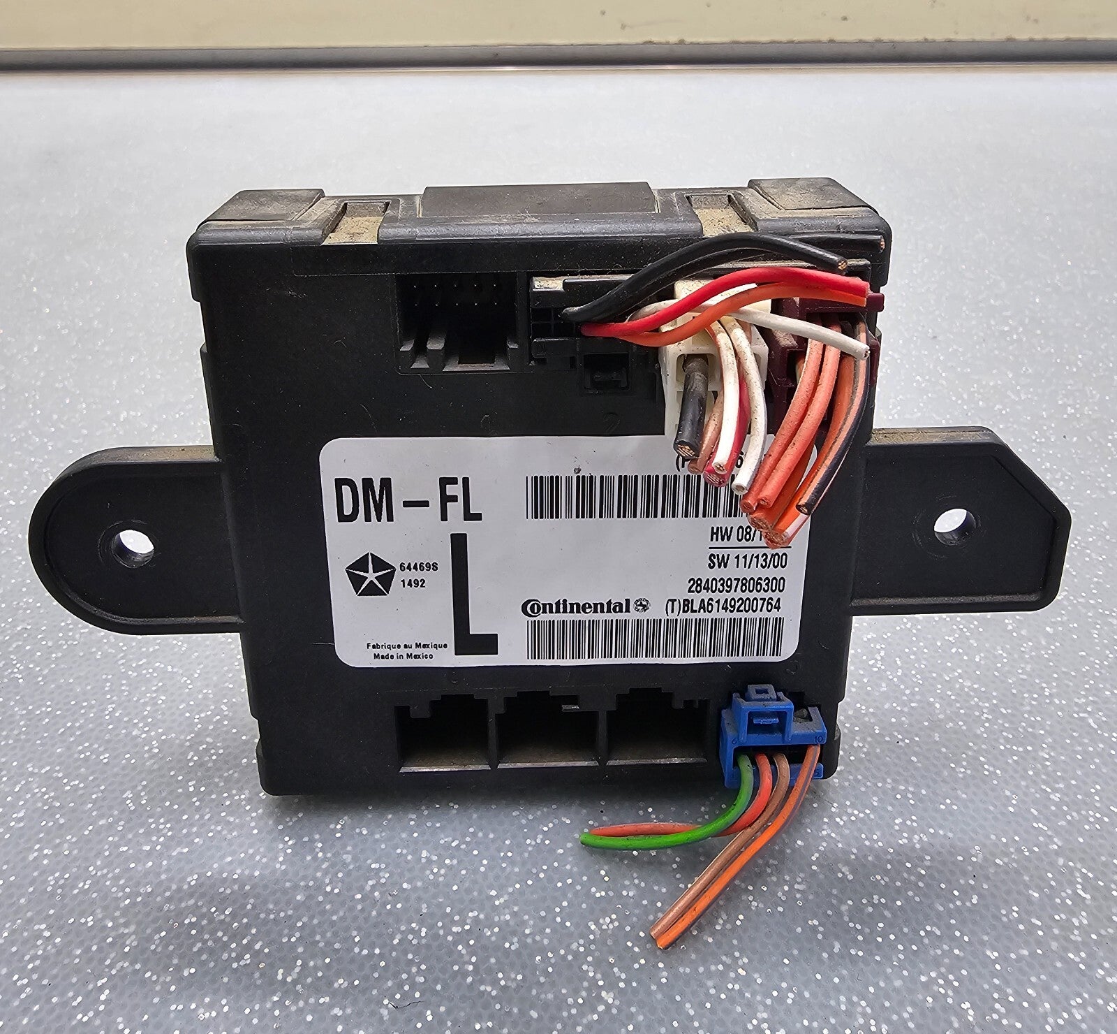 🔥07-20 Chrysler Dodge Jeep Front Left LH Door Power Control Relay Module OEM