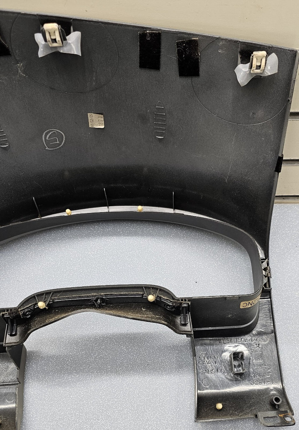 🔥04-08 Ford F-150 Dash Instrument CLUSTER Bezel Speedometer Gauge Trim GRAY C14