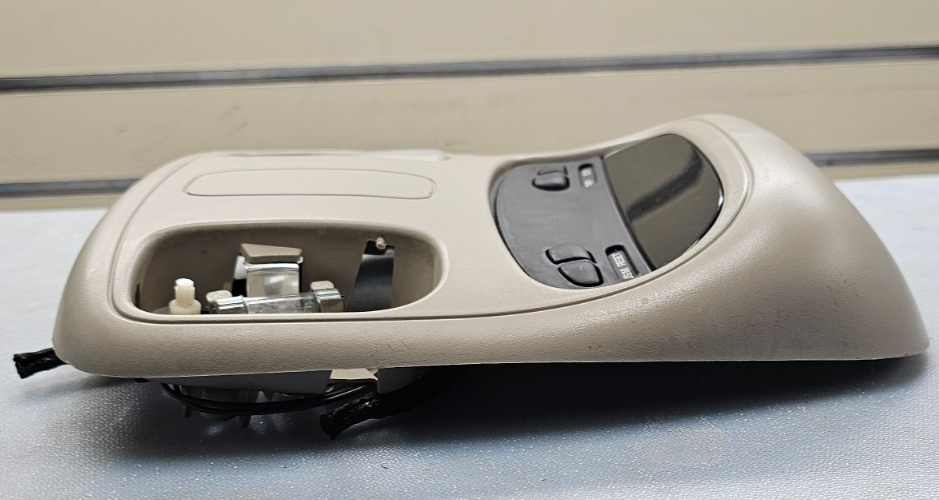 🔥02-05 Dodge RAM Overhead Console DOME Light Roof Storage Compartment Tan