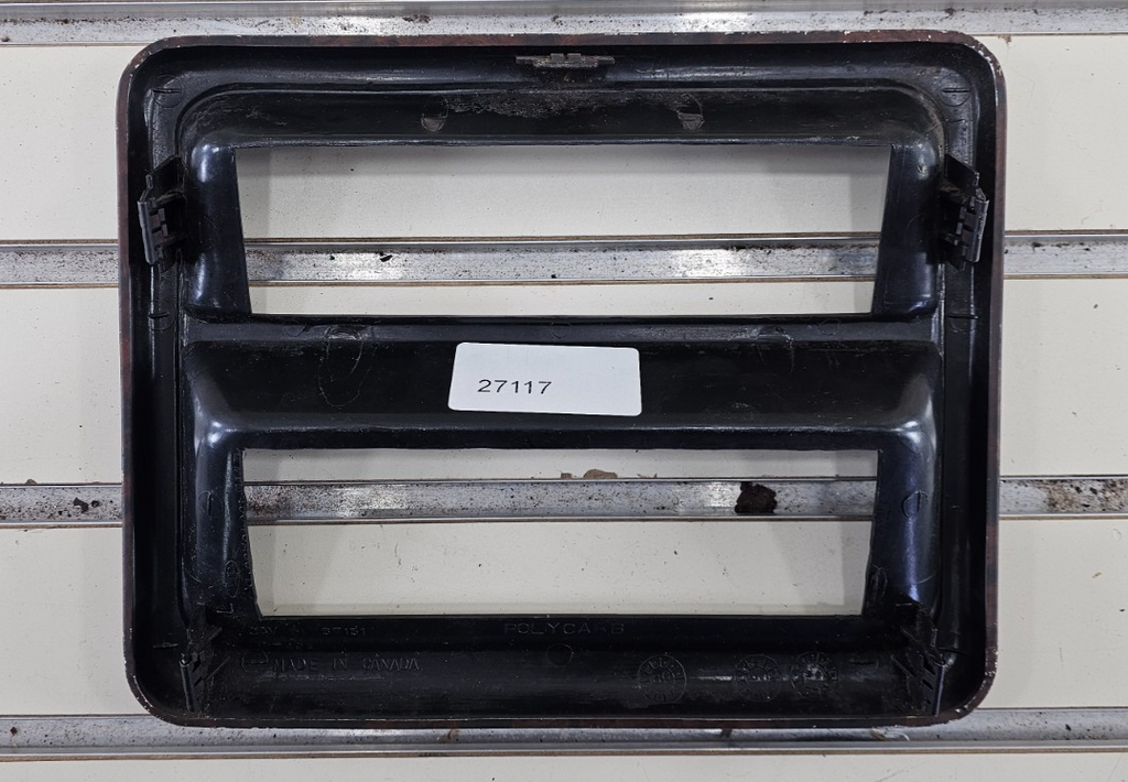 🔥87-91 Ford F150 F250 Bronco Center Dash Radio Stereo Bezel Trim Panel Wood OEM