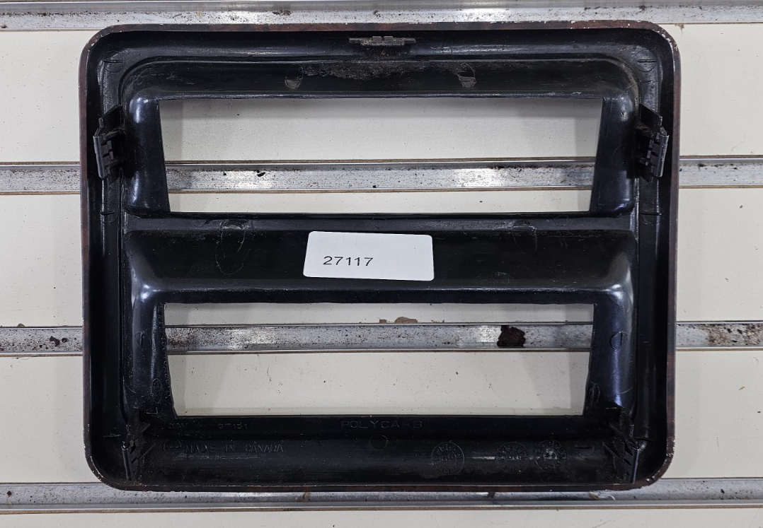 🔥87-91 Ford F150 F250 Bronco Center Dash Radio Stereo Bezel Trim Panel Wood OEM