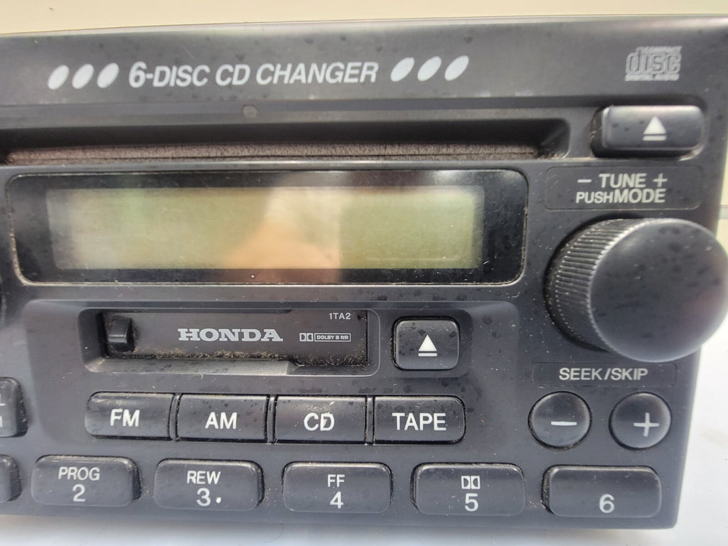 🔥1998-2002 Honda Accord Civic Radio 6 Disc CD Receiver AM/FM Cassette