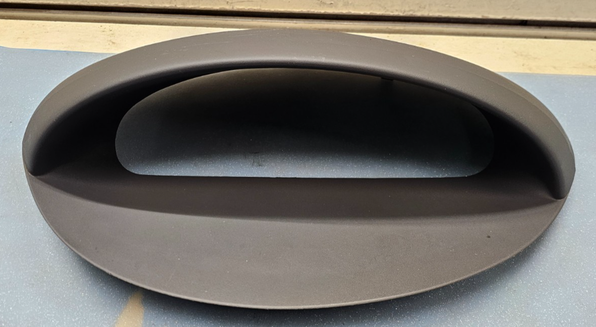 03-07 SATURN ION DASH SPEEDOMETER INSTRUMENT CLUSTER TRIM GAUGE BEZEL COVER GRAY
