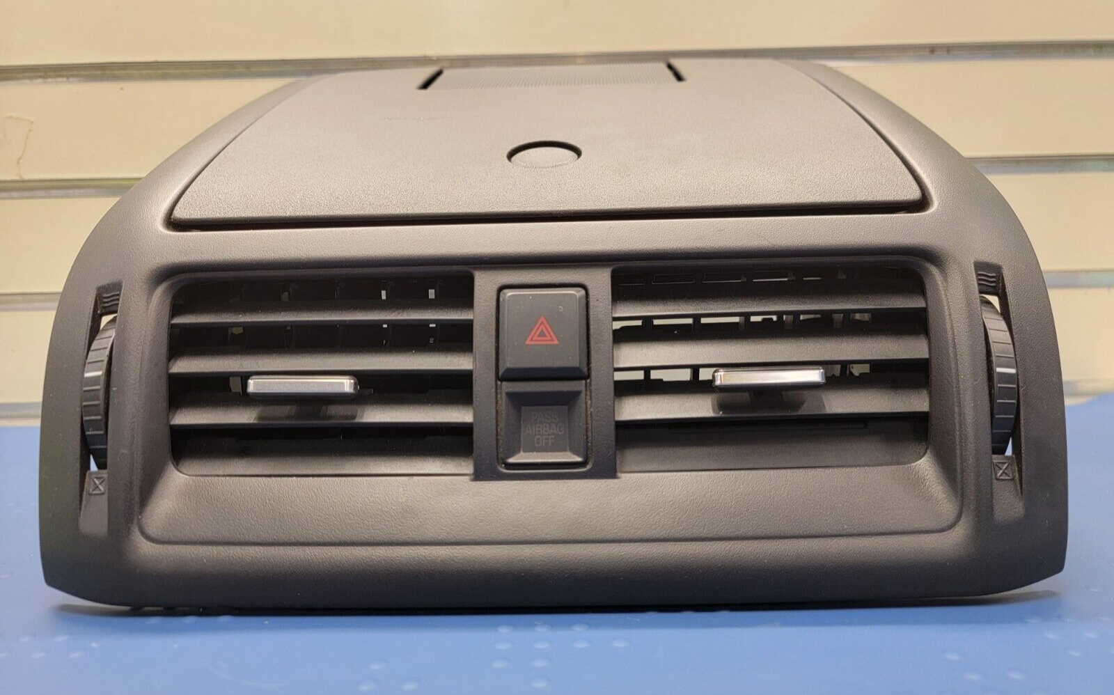 🔥10-12 Ford FUSION Dash Front Center Vents STORAGE Compartment Cubby BLACK VT10