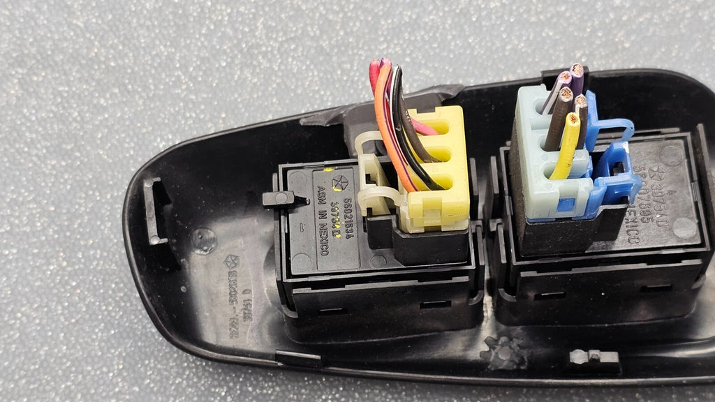 🔥98-00 DURANGO DAKOTA RIGHT PASSENGER POWER DOOR WINDOW LOCK SWITCH BLACK OEM