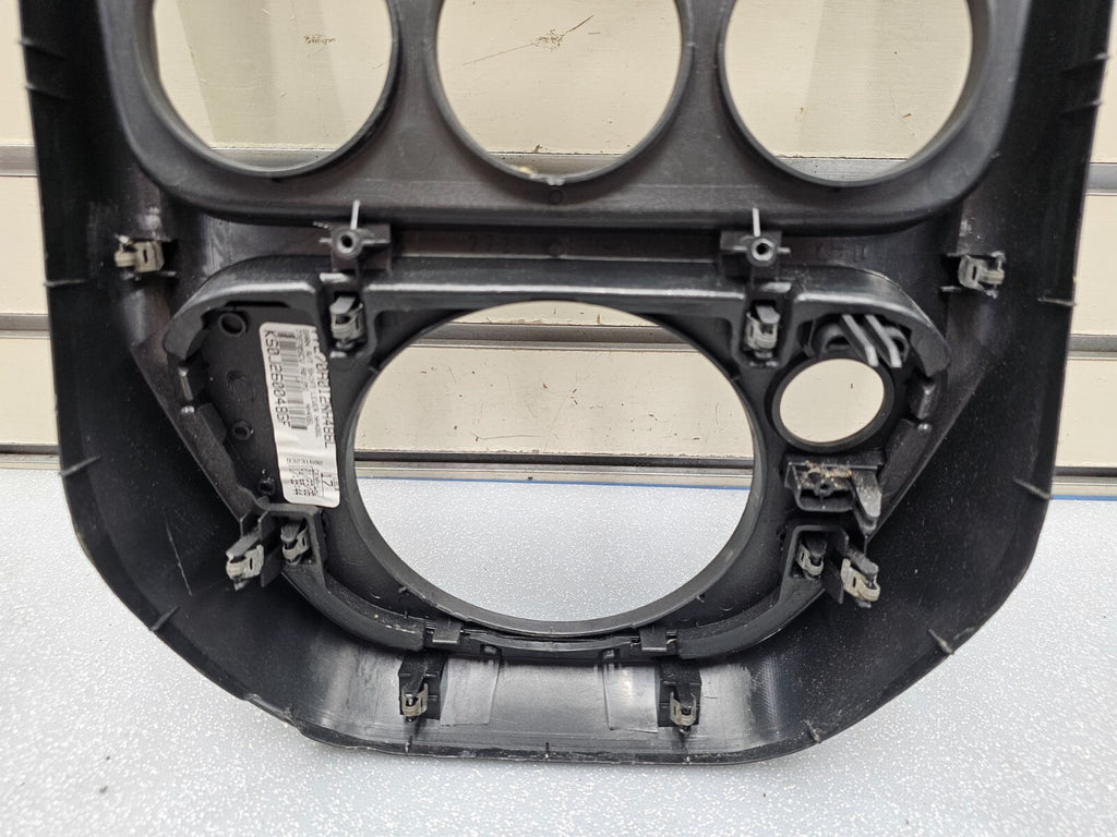 🔥03-06 Element Front Center Dash FM Radio Bezel Trim Panel Climate Silver/Black