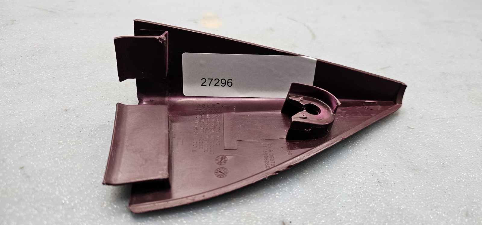 🔥1995-1998 Chevrolet Tahoe Suburban Door Panel Mirror Cover Trim RIGHT MAROON