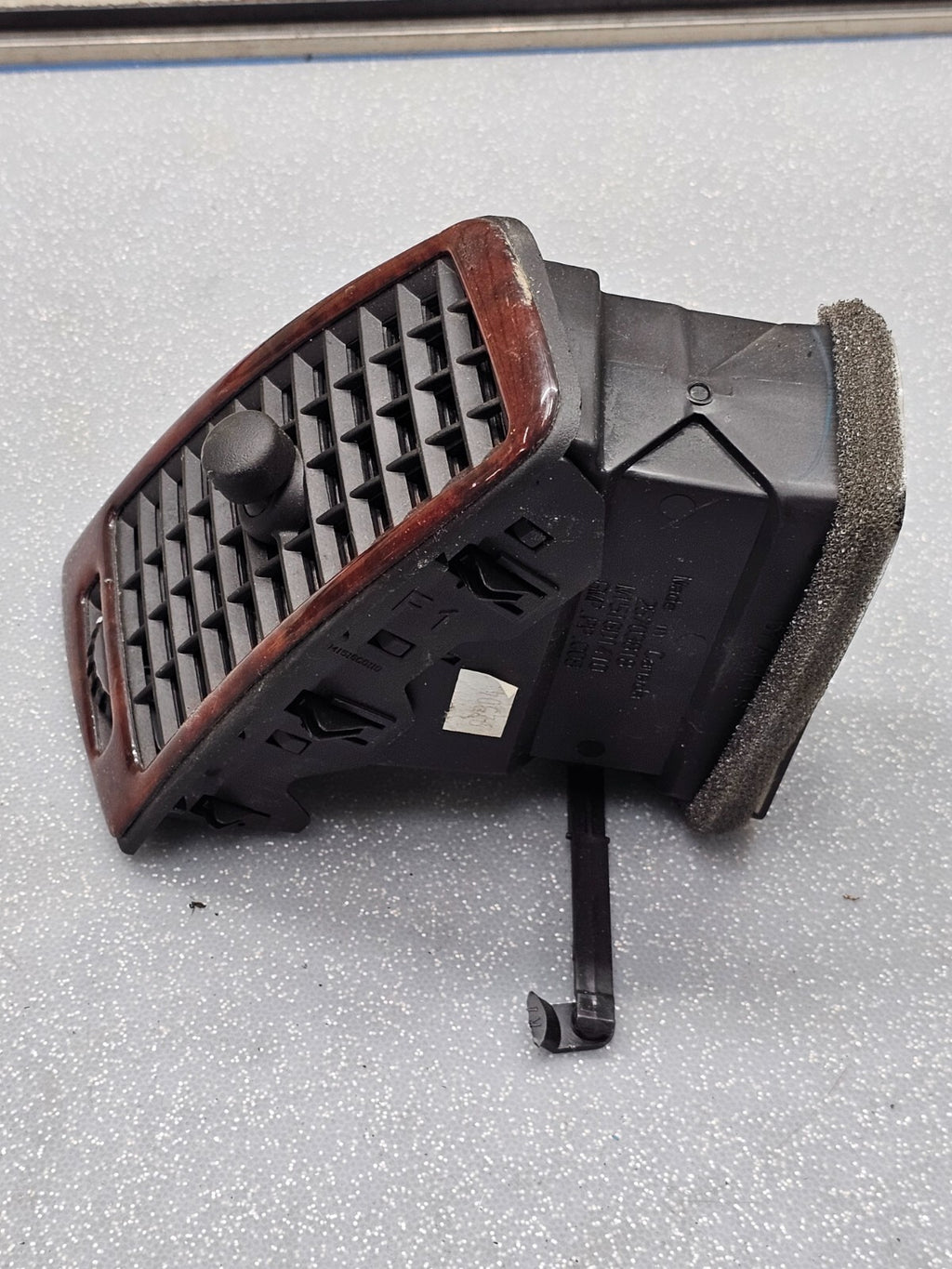 03-07 Cadillac CTS SRX Dash Left Driver Master Air Vent Heater Conditioning Wood