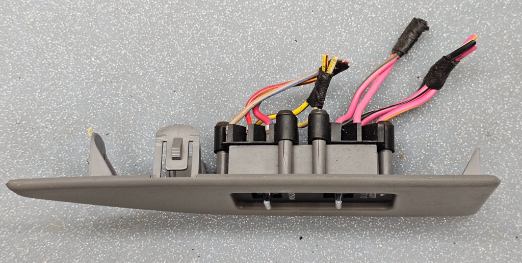 🔥 92-97 Grand Marquis Crown Victoria Front Right Passenger Window Switch Gray