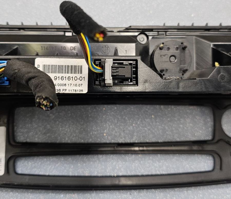 🔥04-10 BMW E60 AC HEATER CLIMATE TEMPERATURE CONTROL TRIM PANEL OEM