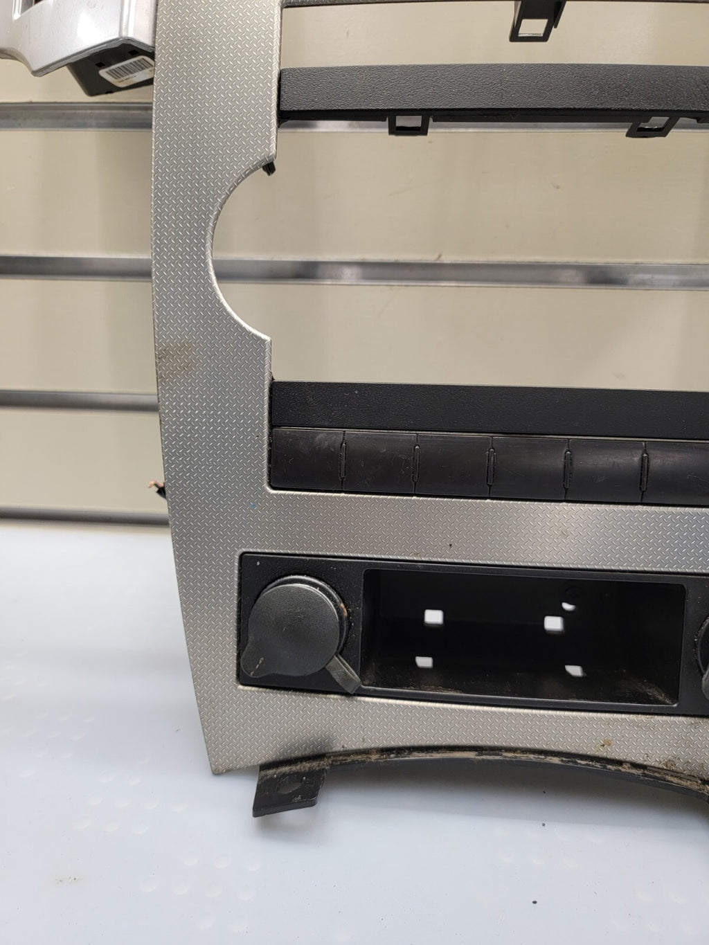 🔥08-10 JEEP GRAND CHEROKEE AC HEATER CONTROL RADIO DASH BEZEL TRIM VENTS SILVER