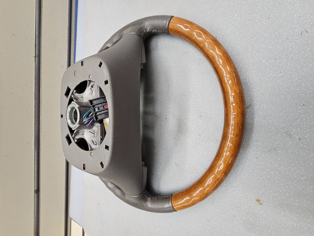 🔥07-17 GMC Acadia 08-17 Buick Enclave Steering Wheel Column Manual Cruise GRAY