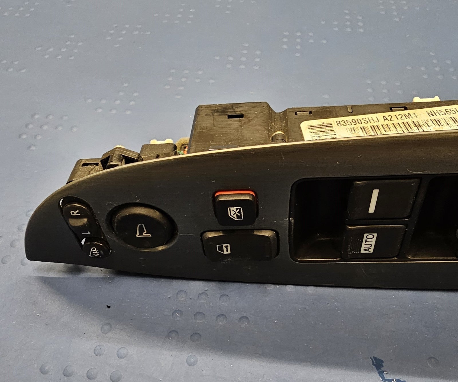 🔥05-10 Odyssey LH Left Driver Master Door Power Window Switch Push Pull Silver