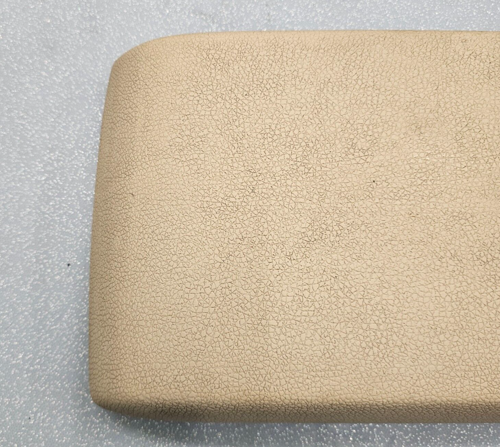 🔥06-09 EXPLORER MOUNTINEER CENTER CONSOLE ARM RESTER LID TOP PAD ASSEMBLY TAN