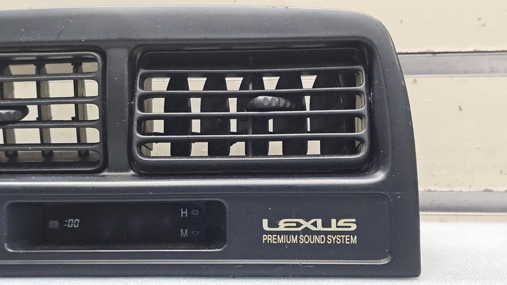 🔥97-01 LEXUS ES300 Center Dash AC Heater Trim Air Vent Conditioning Bezel Black
