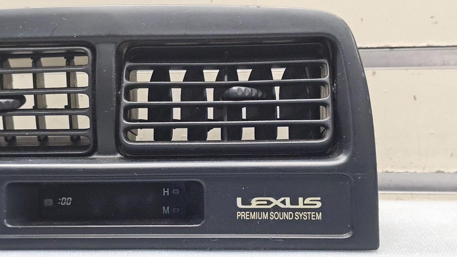 🔥97-01 LEXUS ES300 Center Dash AC Heater Trim Air Vent Conditioning Bezel Black