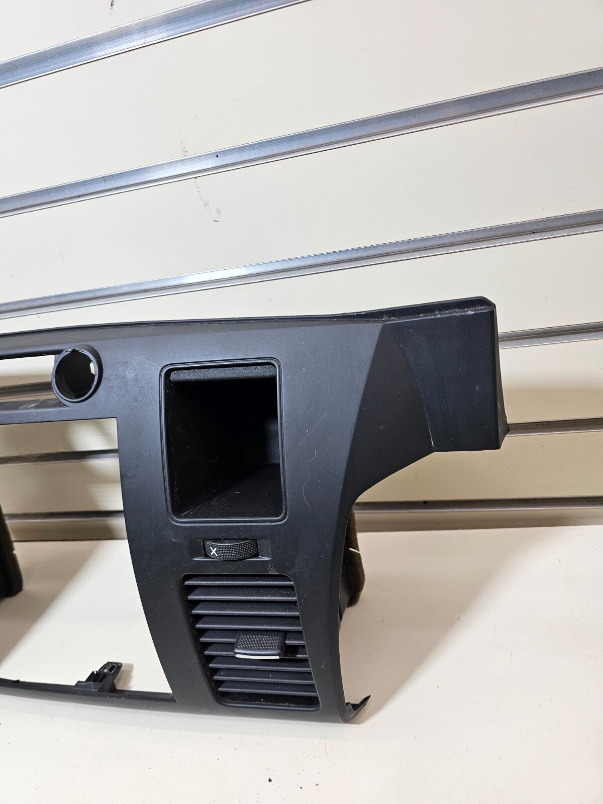 🔥07-14 Silverado SIERRA Center Dash Radio Bezel AC Climate Trim Panel BLACK B6